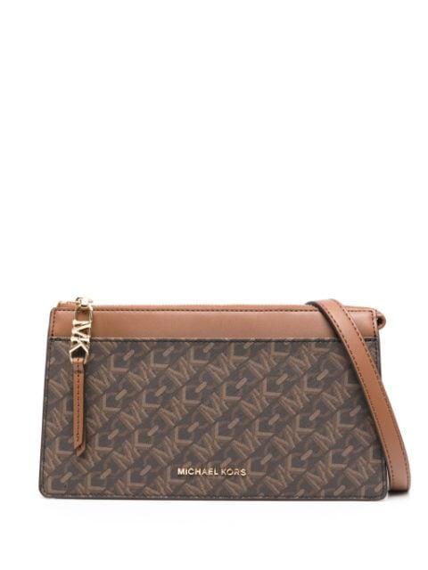 logo-print cross body bag by MICHAEL KORS