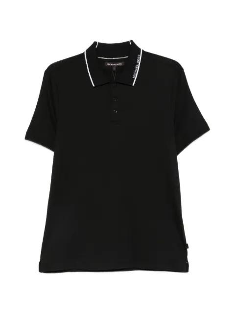 logo-print tipped polo shirt by MICHAEL KORS