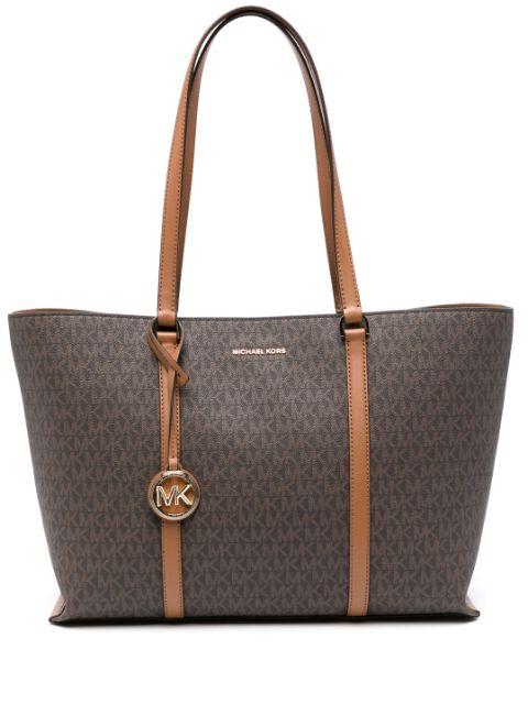 logo-print tote bag by MICHAEL KORS