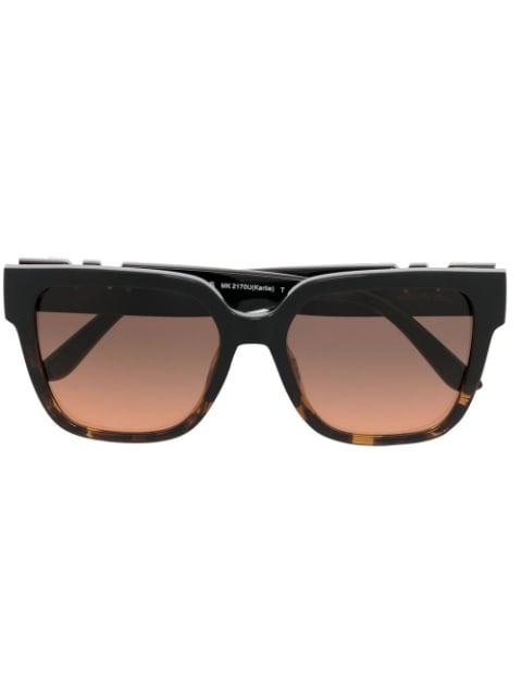 logo square-frame sunglasses by MICHAEL KORS