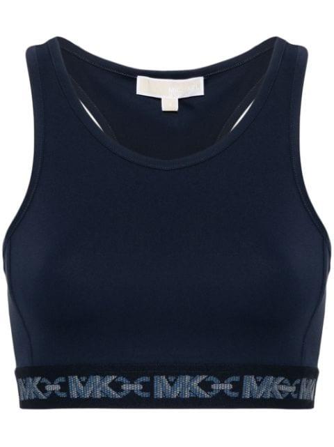 logo-strap sports bra by MICHAEL KORS