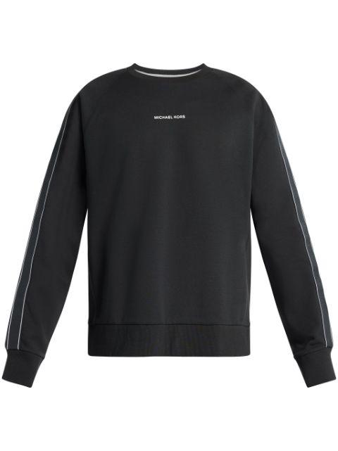 logo-tape crew-neck sweatshirt by MICHAEL KORS