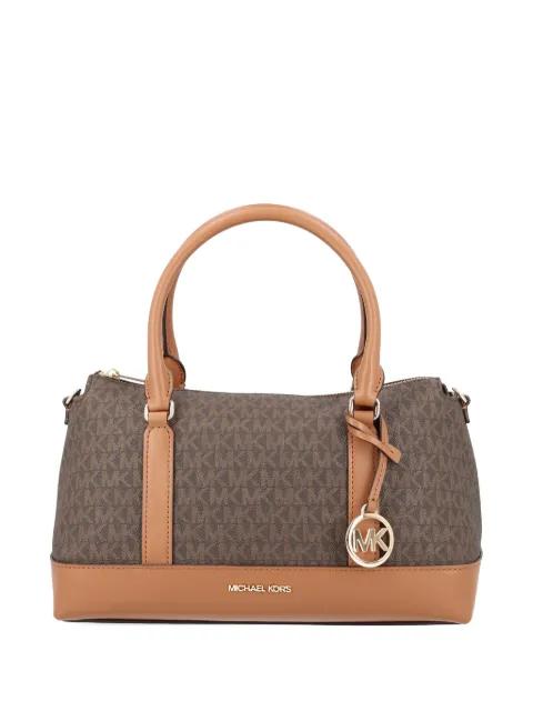 medium Andie signature-logo tote bag by MICHAEL KORS