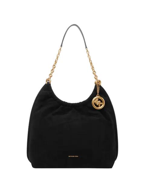medium Indie logo-charm shoulder bag by MICHAEL KORS