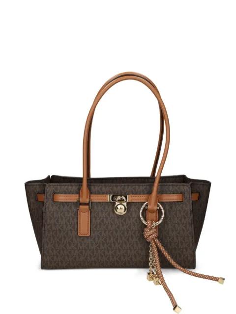 monogram logo-plaque tote bag by MICHAEL KORS