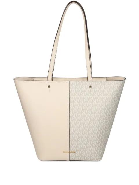 monogram panel tote bag by MICHAEL KORS