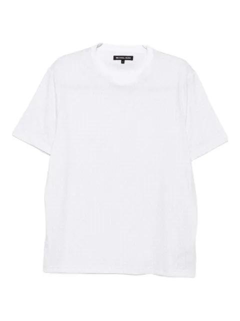 monogram-print cotton T-shirt by MICHAEL KORS