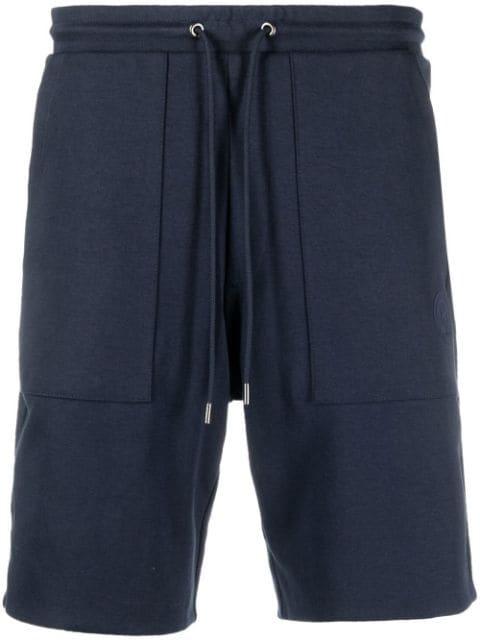 monogram-print reversible track shorts by MICHAEL KORS