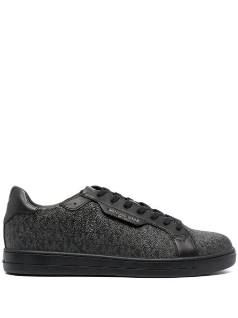 monogram print sneakers by MICHAEL KORS