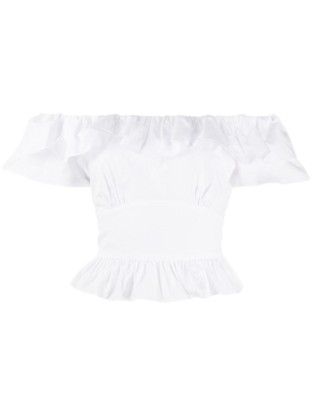 off the shoulder T-shirt by MICHAEL KORS