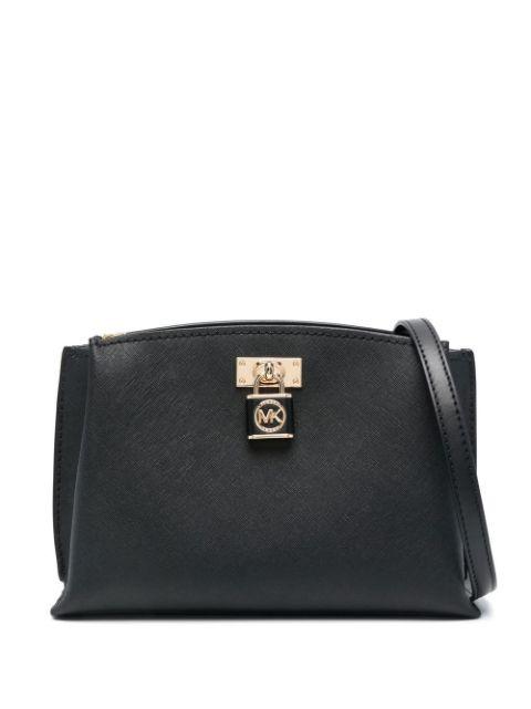 padlock-detail satchel bag by MICHAEL KORS