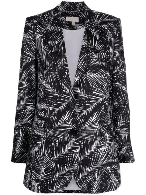 palm-print blazer by MICHAEL KORS