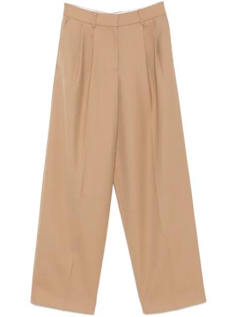 pleated wide-leg trousers by MICHAEL KORS