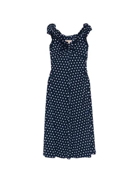 polka-dot midi dress by MICHAEL KORS