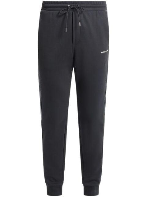printed tapered track pants by MICHAEL KORS
