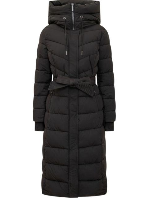 quilted hoodied puffer coat by MICHAEL KORS