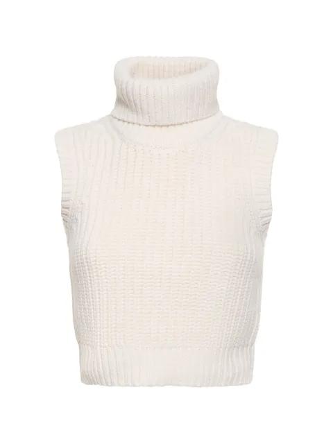 ribbed high-collar vest by MICHAEL KORS