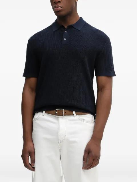ribbed-knit polo shirt by MICHAEL KORS