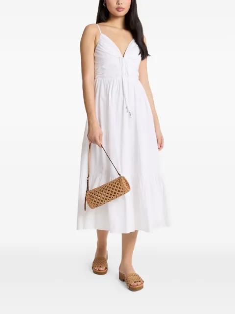 ruched tiered dress by MICHAEL KORS