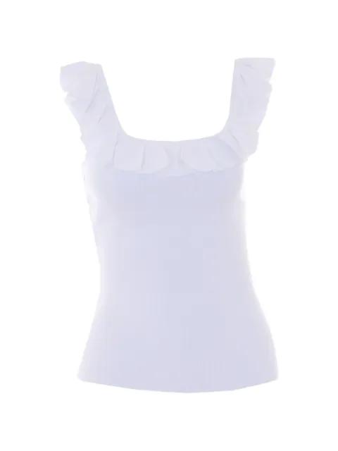 ruffled ribbed top by MICHAEL KORS