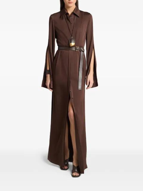 slit-sleeve shirt dress by MICHAEL KORS