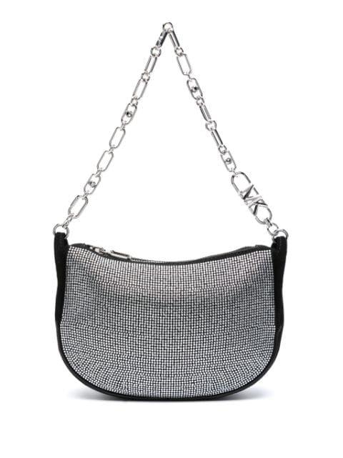 small Kendall crystal-embellished  bag by MICHAEL KORS