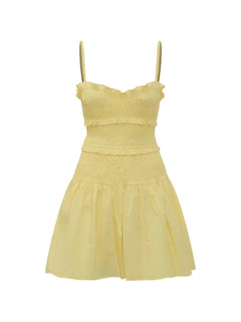 smocked mini dress by MICHAEL KORS