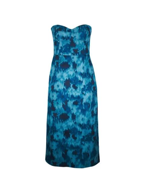 strapless midi dress by MICHAEL KORS