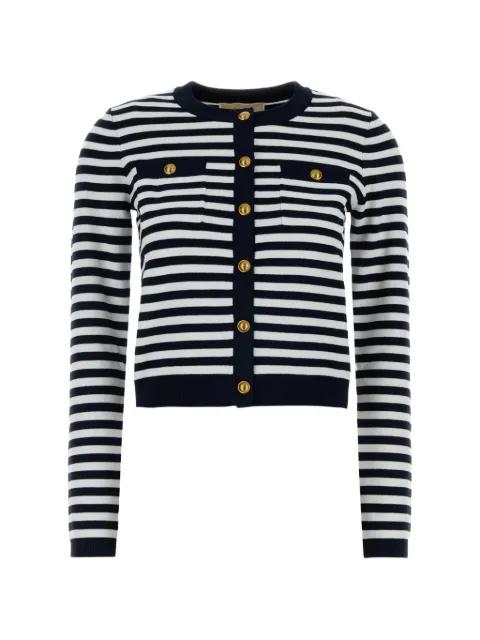 striped cardigan by MICHAEL KORS