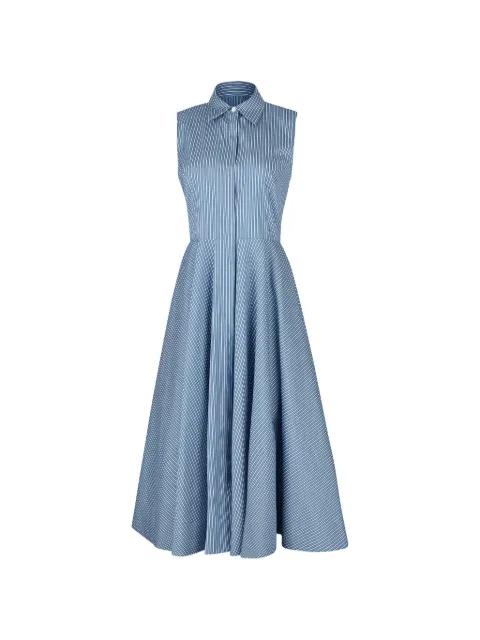 striped collar dress by MICHAEL KORS