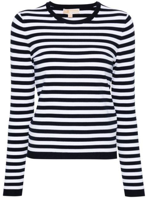 striped fine-knit jumper by MICHAEL KORS