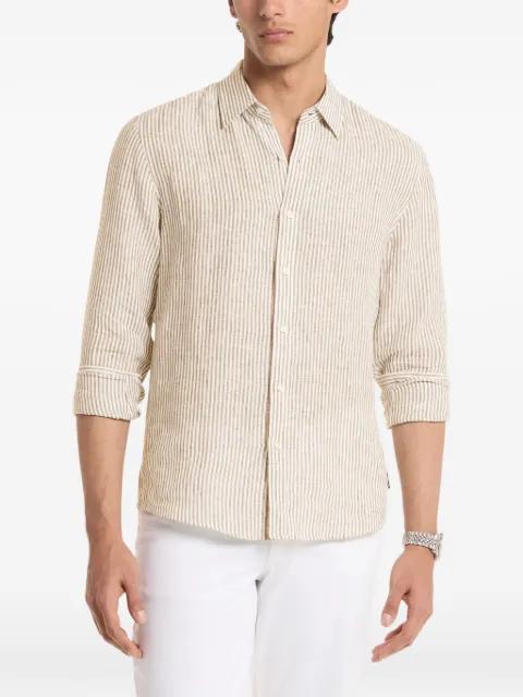 striped linen shirt by MICHAEL KORS