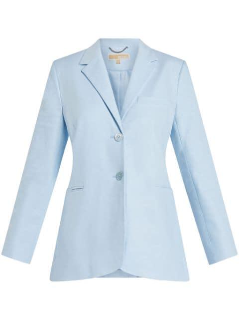 tailored single-breasted blazer by MICHAEL KORS