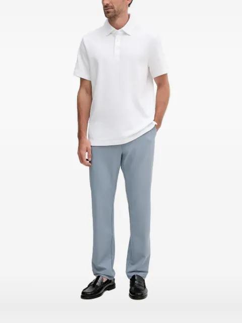 textured short-sleeve polo shirt by MICHAEL KORS