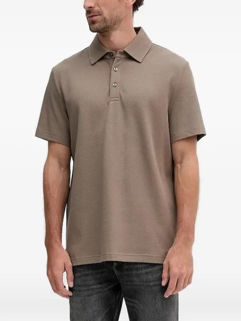 textured-weave polo shirt by MICHAEL KORS