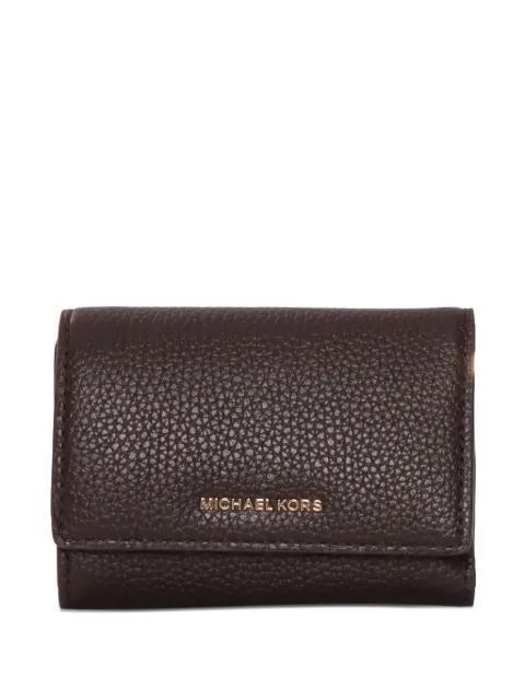 tri-fold leather wallet by MICHAEL KORS