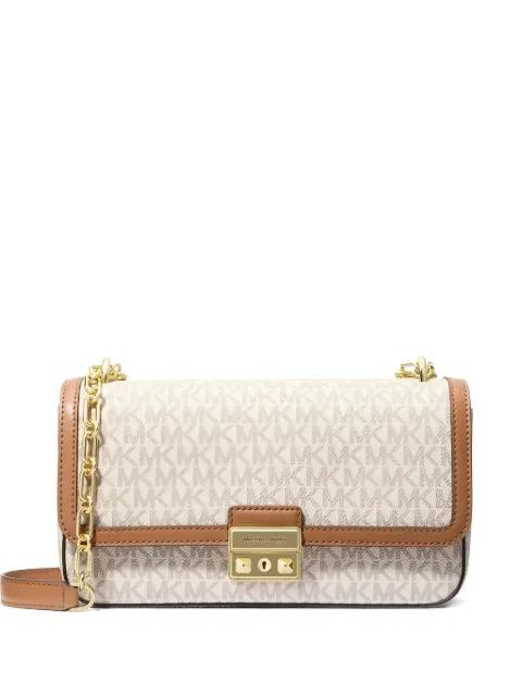 tribeca large signature logo shoulder bag by MICHAEL KORS