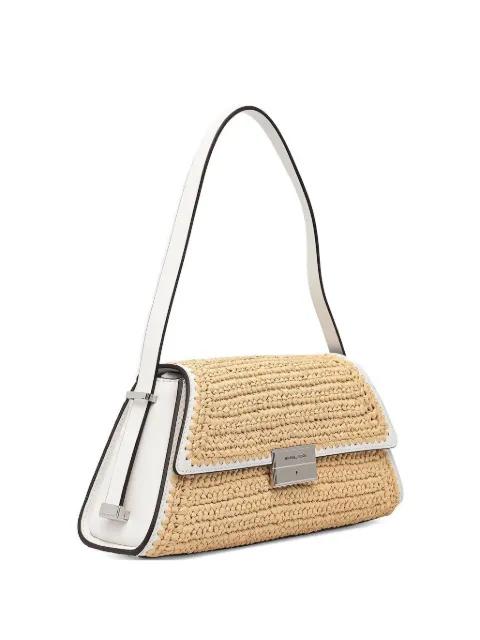 woven shoulder bag by MICHAEL KORS