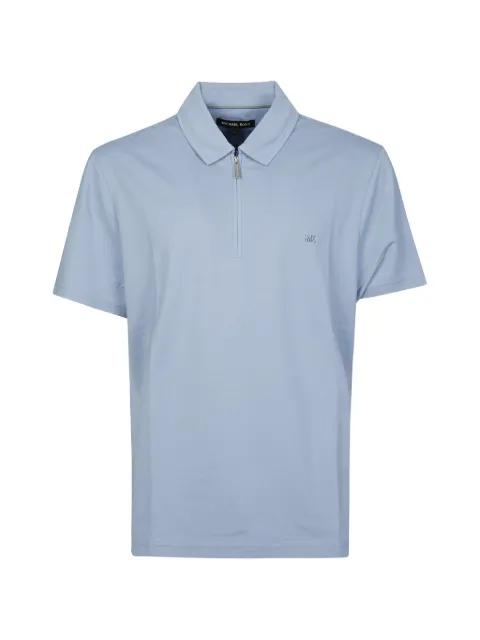 zip detail polo shirt by MICHAEL KORS