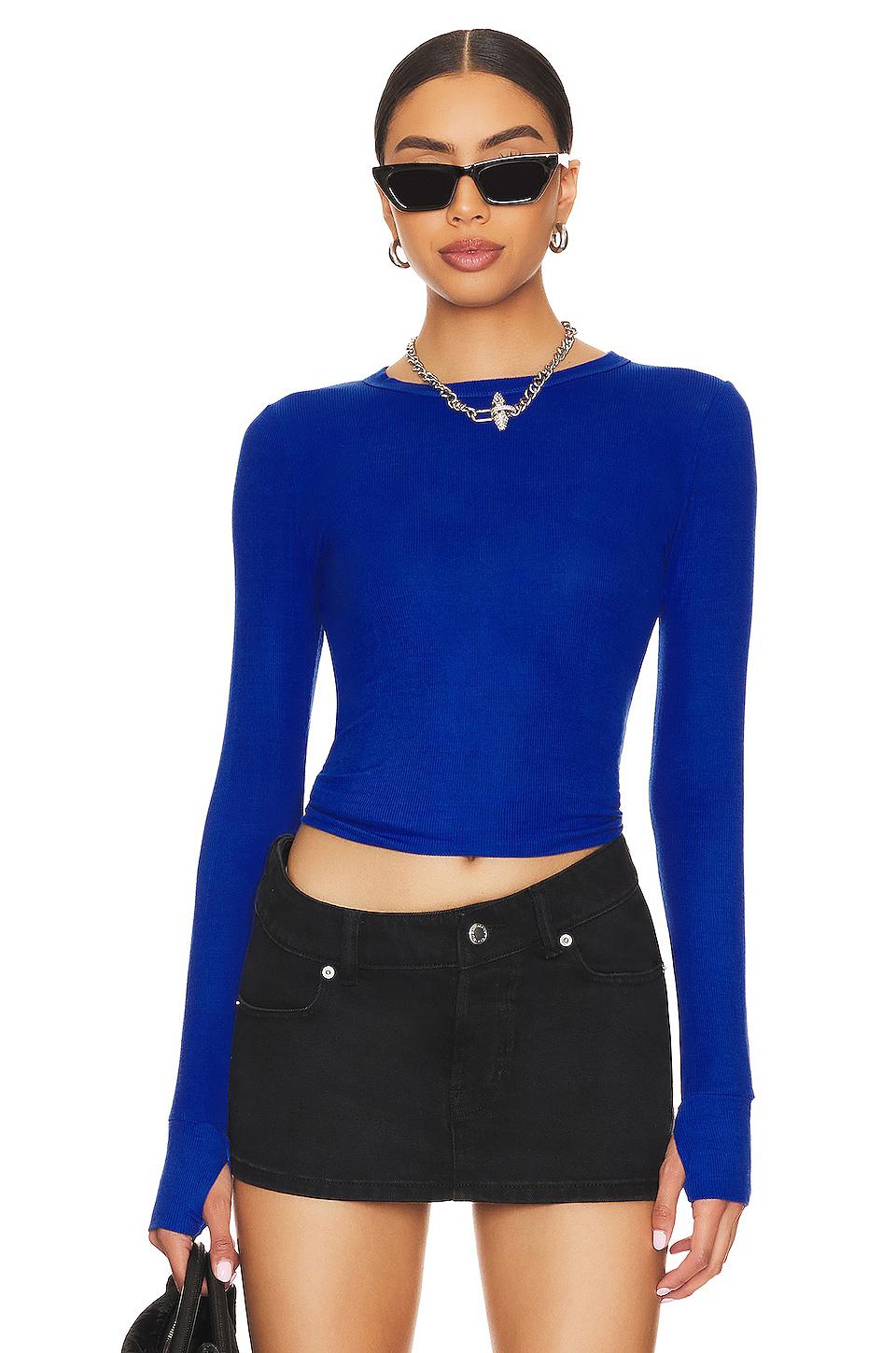 Michael Lauren Alick Tee in Royal by MICHAEL LAUREN