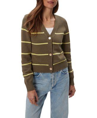 Tracey Buttondown Crop Cardigan Sweater by MICHAEL STARS