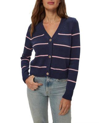 Tracey Buttondown Crop Cardigan Sweater by MICHAEL STARS