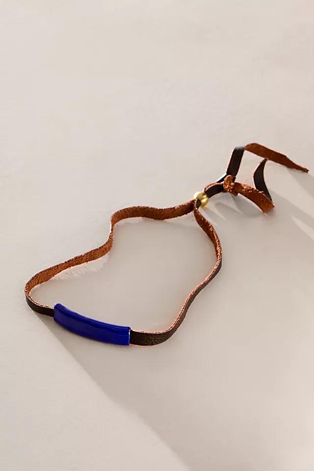 Michelle DaRin Copper And Leather Bracelet by MICHELLE DA RIN | FREE PEOPLE