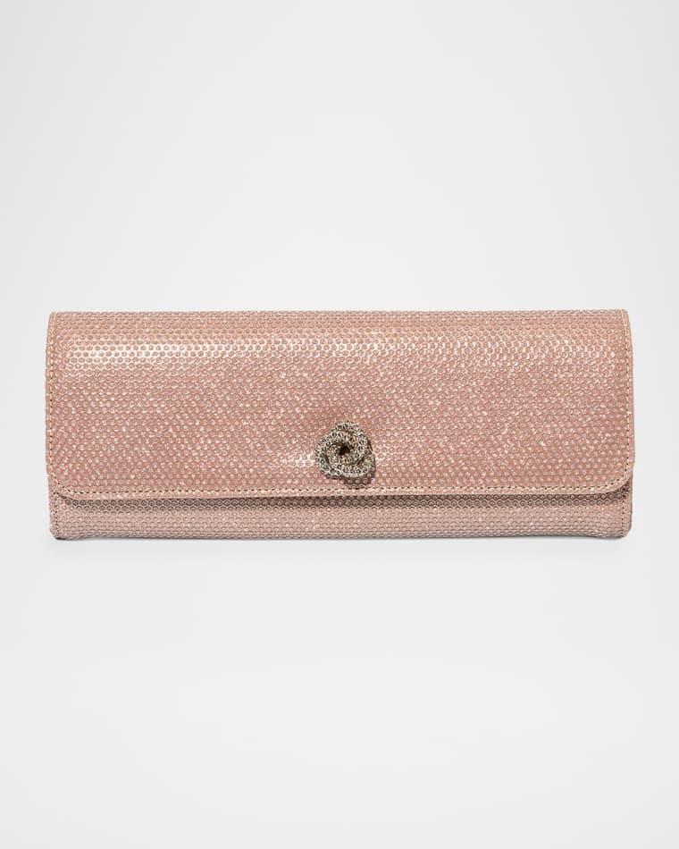 Mini Robbie Crystal-Embellished Clutch Bag by MICHELLE WILHITE