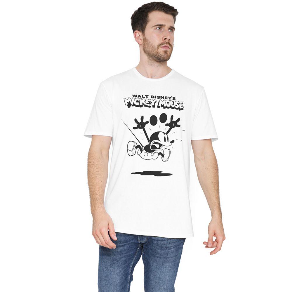Mickey & Friends Mickey Surprised Mens T-Shirt White by MICKEY MOUSE