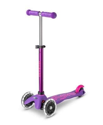 Mini LED 3-Wheel Kids Scooter - Ages 2-5 by MICRO KICKBOARD