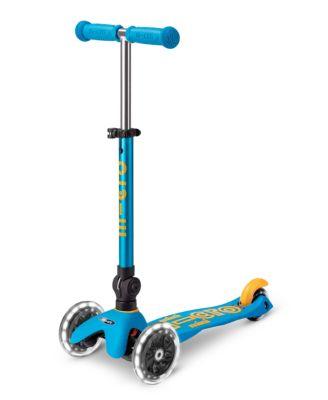 | Mini Deluxe Foldable LED Scooter - Ages 2-5 Years by MICRO KICKBOARD