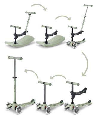 | Mini Deluxe Rock & Go LED Modular Ride-On/Scooter - Ages 1-6 Years by MICRO KICKBOARD