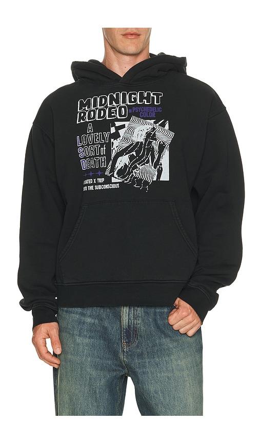 Midnight Rodeo American Exxtasy Hoodie in Black by MIDNIGHT RODEO