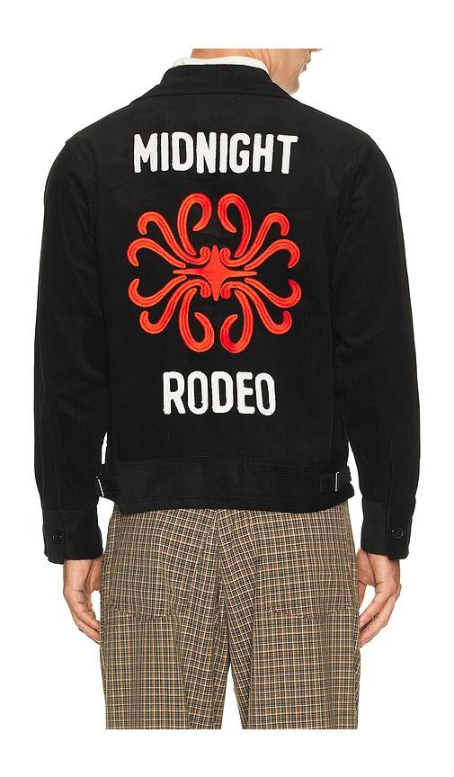 Midnight Rodeo Cord Club Jacket in Black by MIDNIGHT RODEO